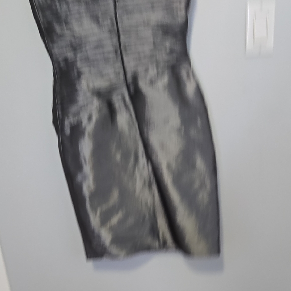 Calvin Klein Strapless Pewter Dress - Picture 8 of 8